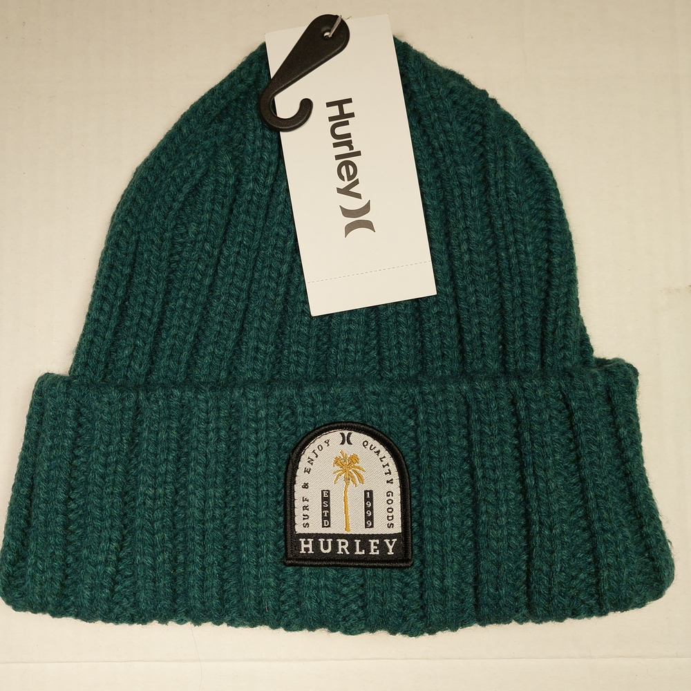Hurley - Teal Winter Knit Beanie